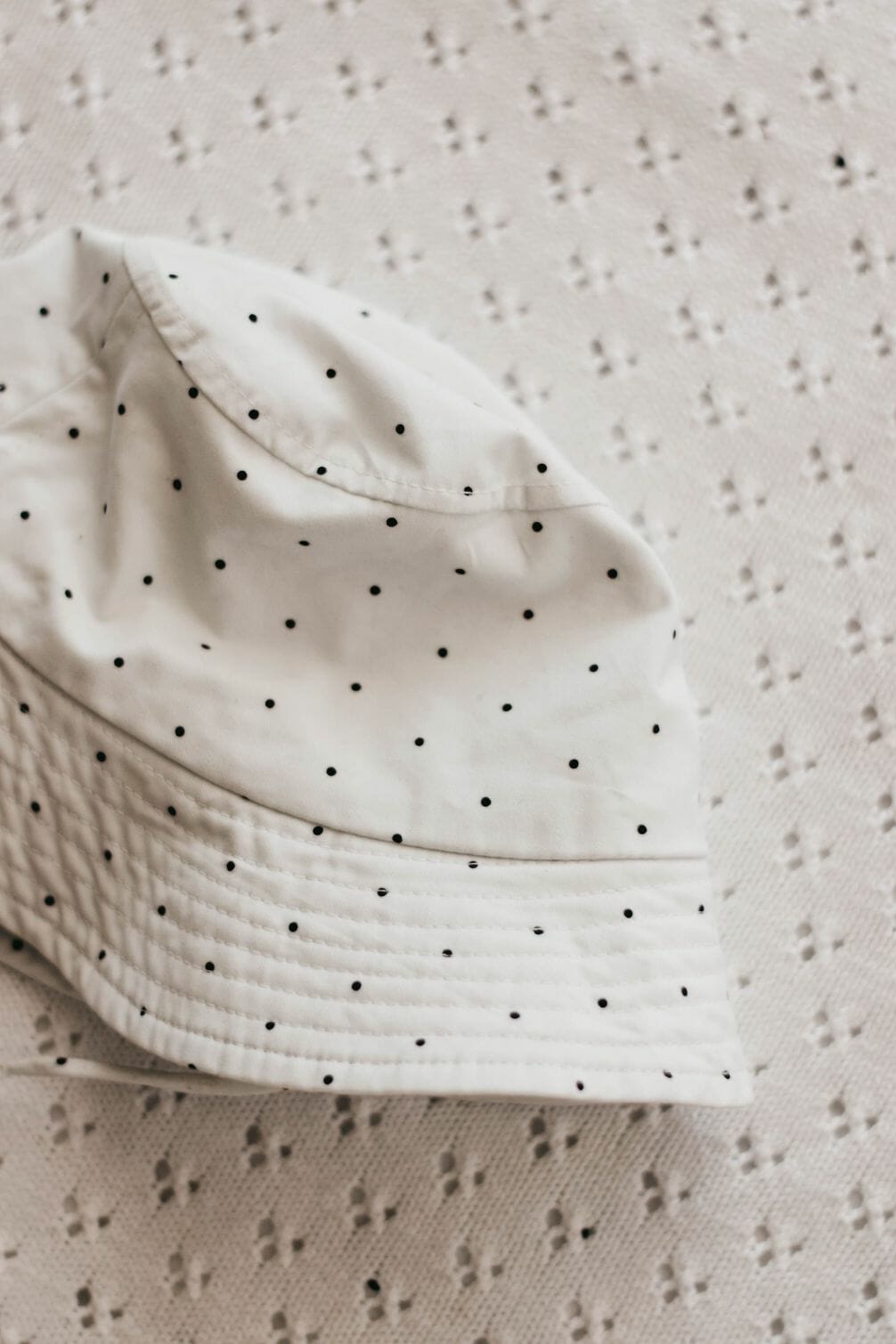 dotty summer baby hat by bencer and hazelnut