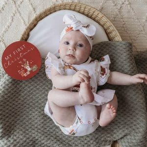 reindeer romper dress by snuggle hunny kids